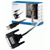 Адаптер LogiLink USB-A на LPT DB25 1,8 м (4052792005738)