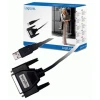 Адаптер LogiLink USB-A на LPT DB25 1,8 м (4052792005738)
