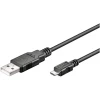 Кабель LogiLink USB-A на Micro-USB B 1,8 м Black (4052792006216)