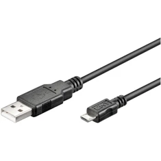 Кабель LogiLink USB-A на Micro-USB B 1,8 м Black (4052792006216)