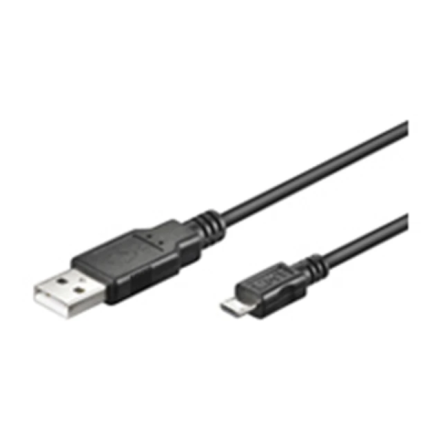 Кабель LogiLink USB-A на Micro-USB B 1,8 м Black (4052792006216)