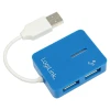 USB-хаб LogiLink 4 порти Smile Blue (4052792007817)