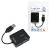 USB-хаб LogiLink USB 2.0 4 порти Black (4052792007848)