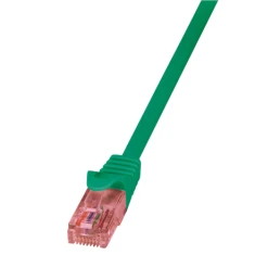 Патч-корд LogiLink CQ2034U CAT 6 UTP 0,25 м Green (4052792023077)