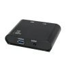 Перемикач LogiLink USB 2 порти Black (4052792030822)