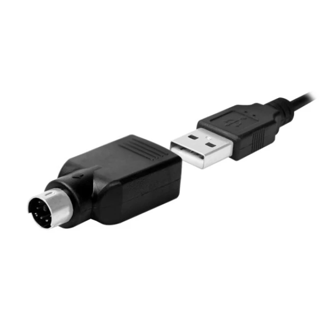 Клавіатура LogiLink ID0019A гнучка водонепроникна USB + PS/2 німецька розкладка Black (4052792038965)
