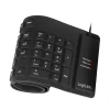 Клавіатура LogiLink ID0019A гнучка водонепроникна USB + PS/2 німецька розкладка Black (4052792038965)