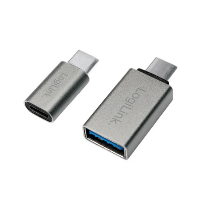 Адаптер LogiLink USB-C на USB 3.0 и Micro-USB AU0040 (4052792041811)
