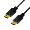 Кабель LogiLink DisplayPort - DisplayPort 1 м Black (4052792051896)