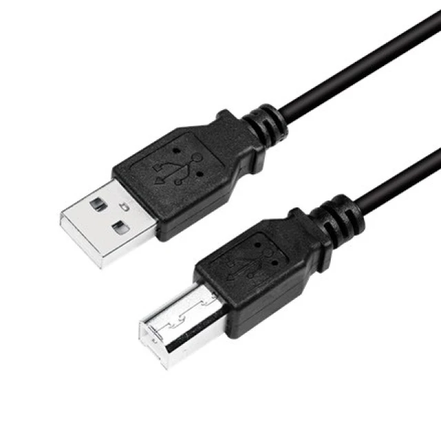Кабель LogiLink CU0007B USB 2.0 A - USB B 2 м Black (4052792052565)