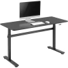 Стол для работы сидя или стоя прямоугольный LogiLink Black (4052792059922)