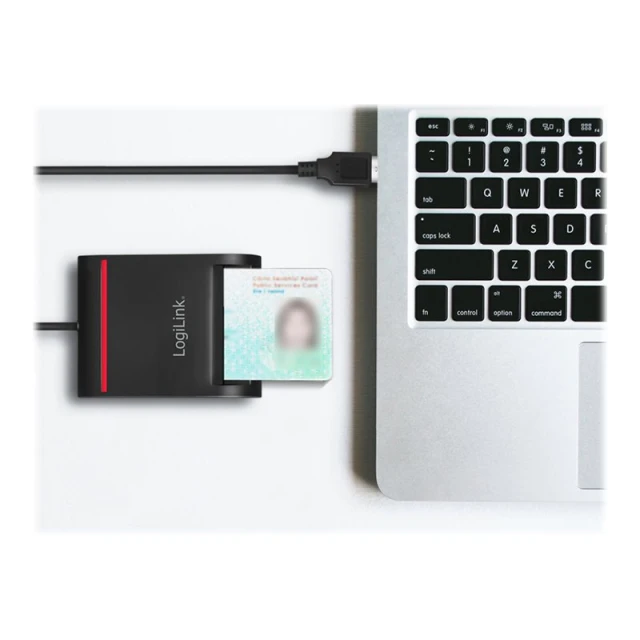 Зовнішній картрідер LogiLink CR0047 USB 2.0 для ID-карток (4052792062298)