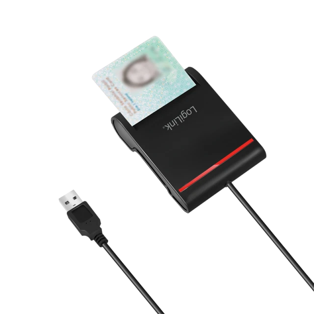 Зовнішній картрідер LogiLink CR0047 USB 2.0 для ID-карток (4052792062298)