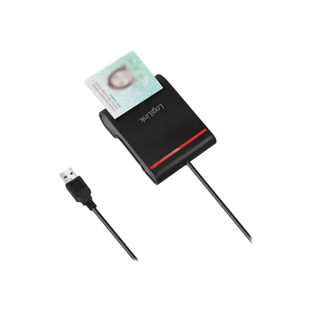 Зовнішній картрідер LogiLink CR0047 USB 2.0 для ID-карток (4052792062298)