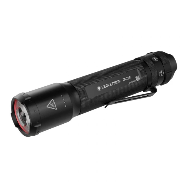 Ліхтарик Ledlenser TAC7R Black з кейсом (4058205042185)