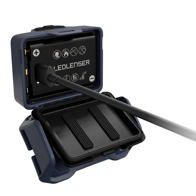 Фонарик Ledlenser HF4R Smoky Blue (4058205042390)