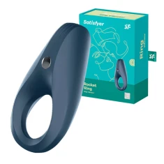 Вібруючий кільце Satisfyer Rocket Ring Blue (4000879)