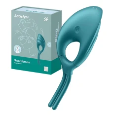 Вібруючий перстень SATISFYER Swordsman Green (4018416)