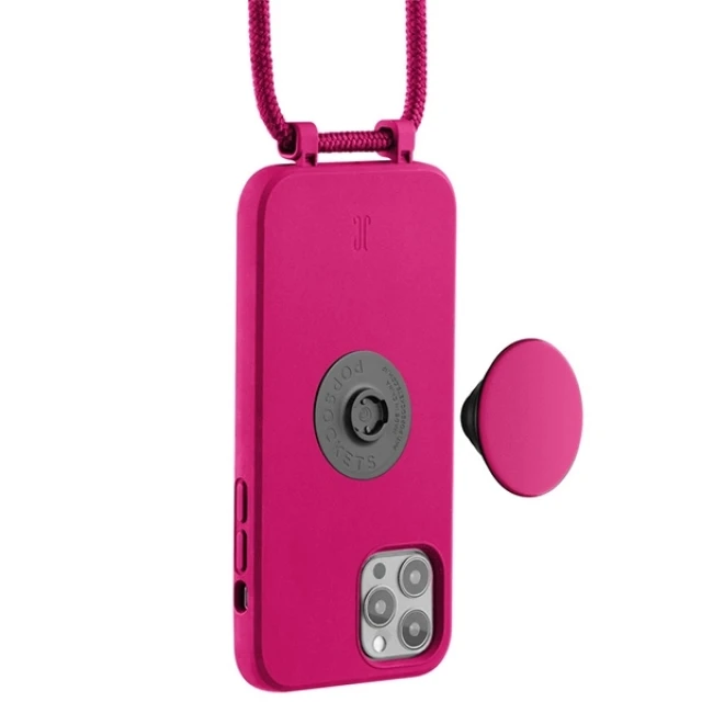 Чохол Just Elegance PopGrip для iPhone 12 | 12 Pro Orchid Flower (30090)
