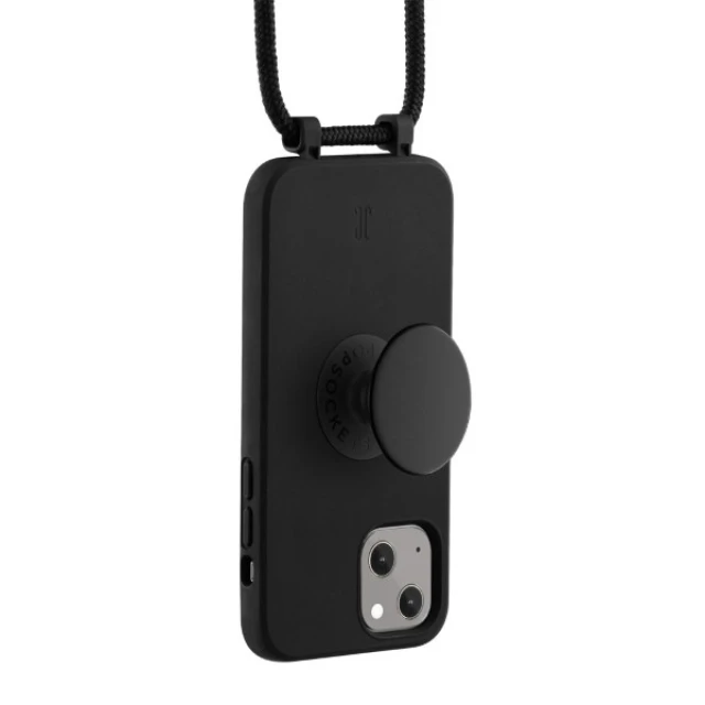 Чохол Just Elegance PopGrip для iPhone 14 | 13 Black (30141)