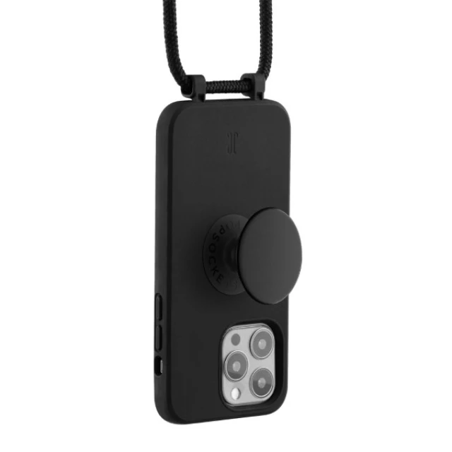 Чохол Just Elegance PopGrip для iPhone 14 Pro Black (30145)