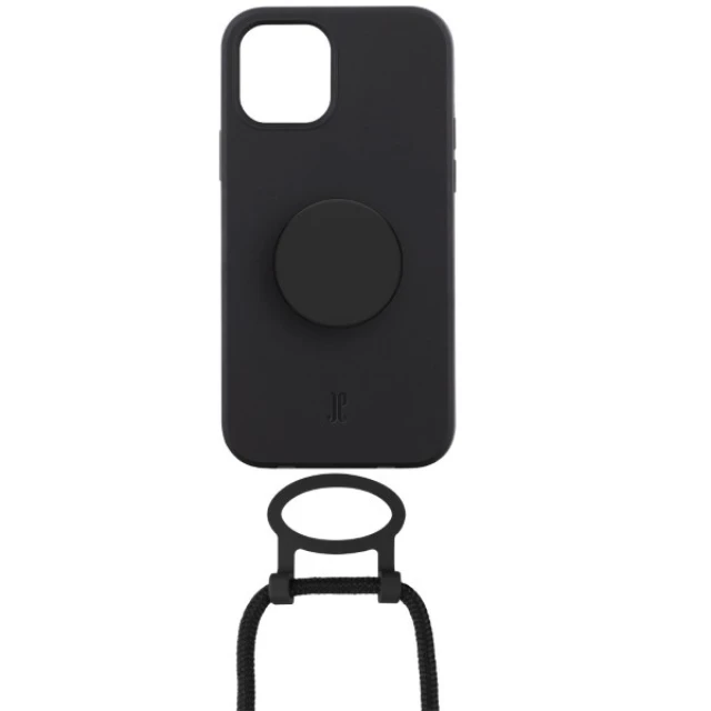 Чохол Just Elegance PopGrip для iPhone 12 Pro Max Black (30161)