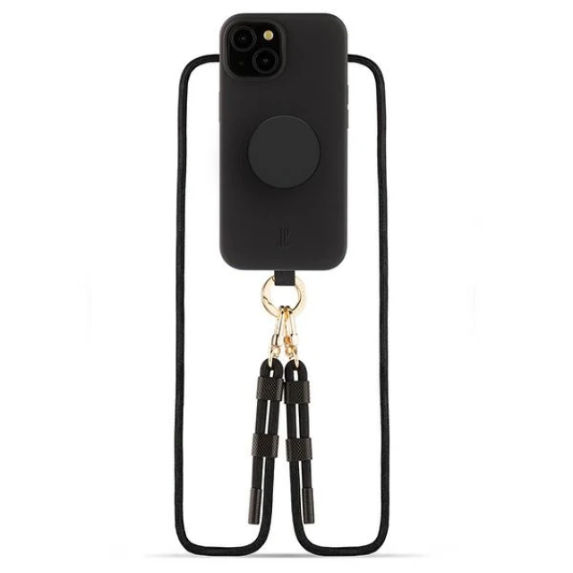 Чохол Just Elegance PopGrip для iPhone 15 Black (4062519304846)