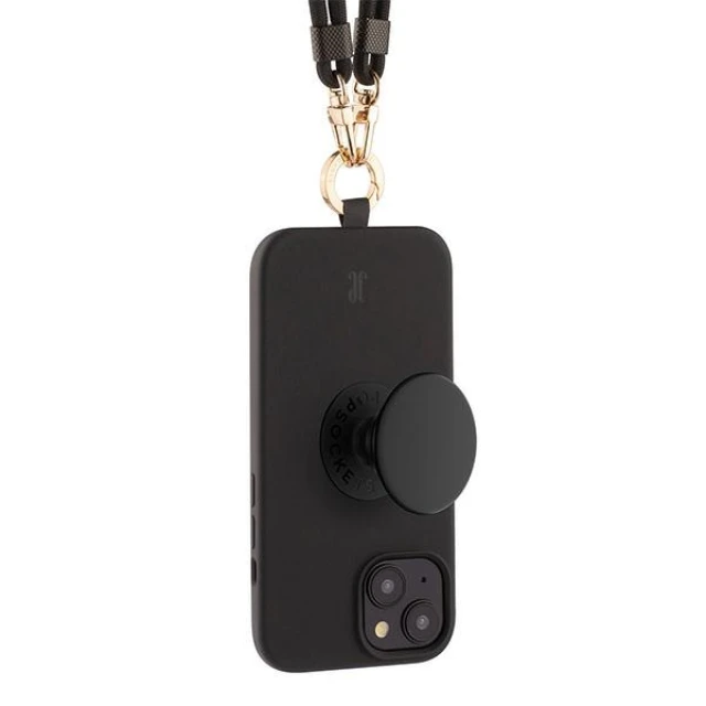 Чохол Just Elegance PopGrip для iPhone 15 Black (4062519304846)