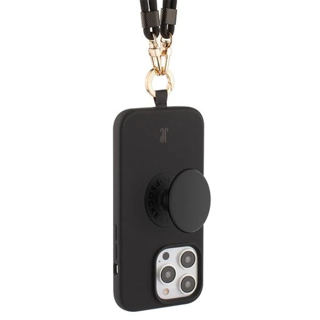 Чохол Just Elegance PopGrip для iPhone 15 Pro Black (4062519304853)