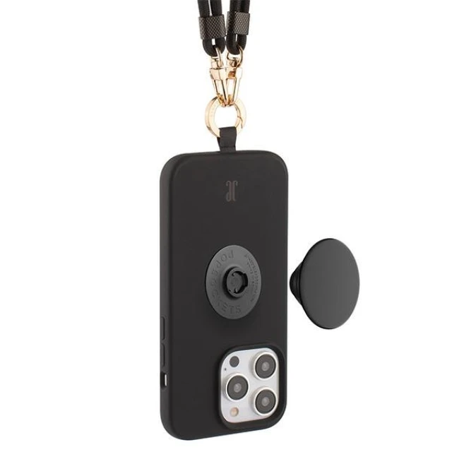 Чохол Just Elegance PopGrip для iPhone 15 Pro Black (4062519304853)