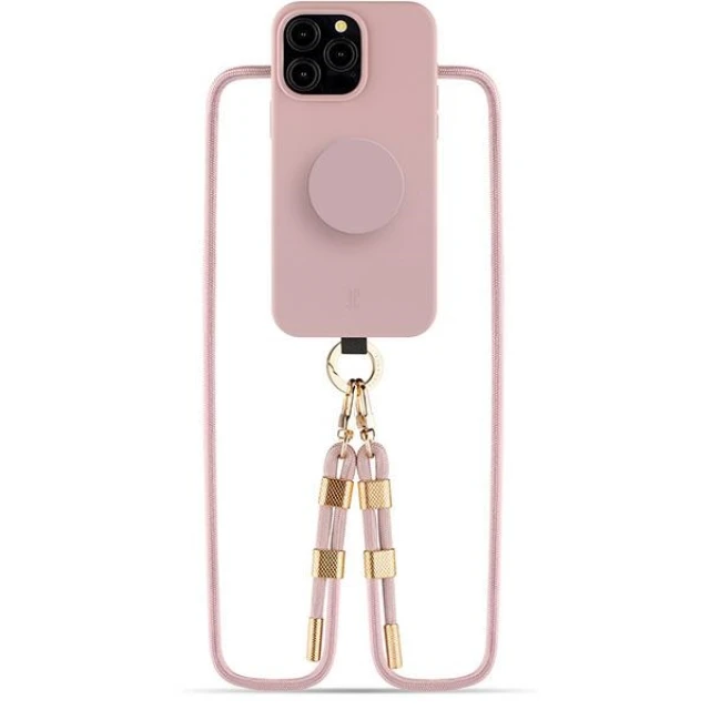 Чохол Just Elegance PopGrip для iPhone 15 Pro Rose (4062519304952)