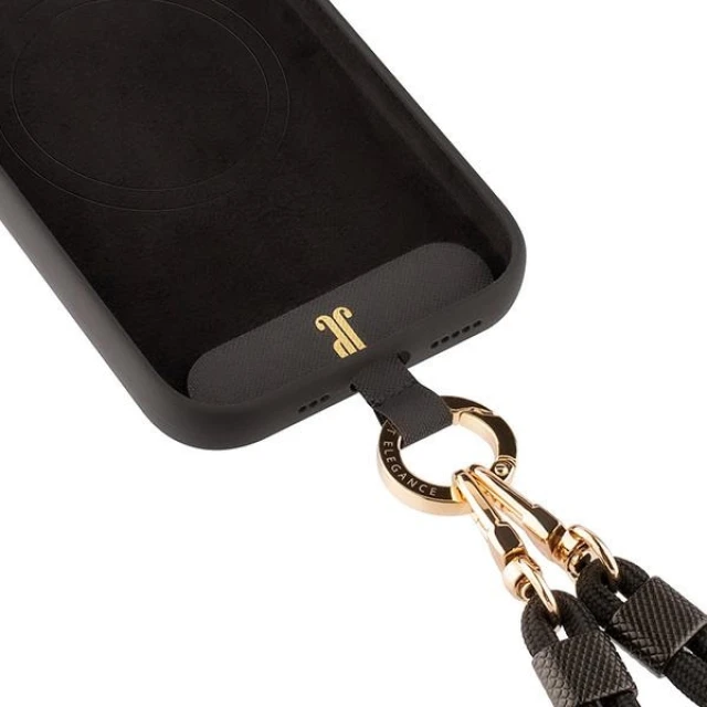 Чохол Just Elegance 2in1 для iPhone 15 Black with MagSafe (4062519305041)