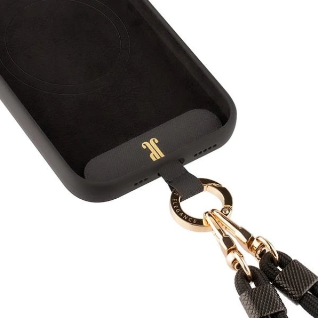 Чохол Just Elegance 2in1 для iPhone 15 Pro Max Black with MagSafe (4062519305065)