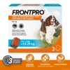 Таблетки від бліх і кліщів для собак FrontPro 10–25 кг 3 шт x 68 мг (4064951016998)