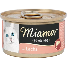 Вологий корм для котів Miamor з лососем 85 г (42017028)