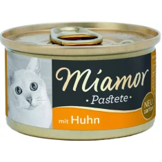 Вологий корм для котів Miamor Pastete з куркою 85 г (42017080)