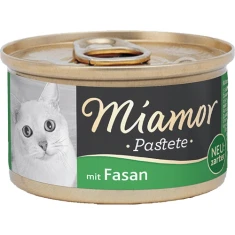 Вологий корм для котів Miamor Pastete з фазаном 85 г (42022039)