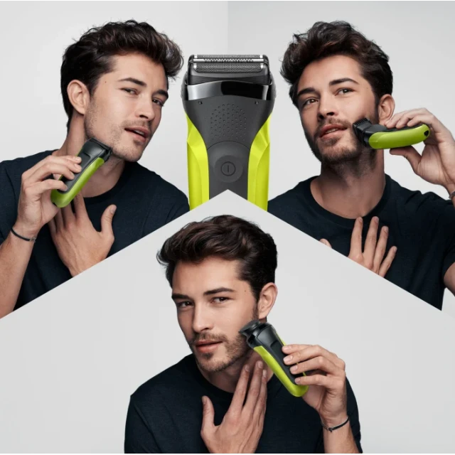 Електробритва Braun 300BT Shave&Style 30 хв Black (4210201276357)