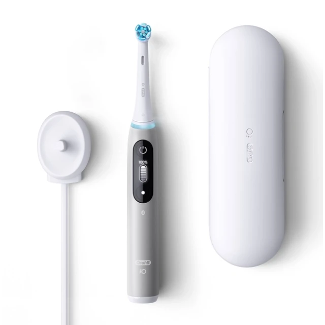 Електрична зубна щітка Oral-B iO Series 6 5 режимів Grey Opal (4210201377788)