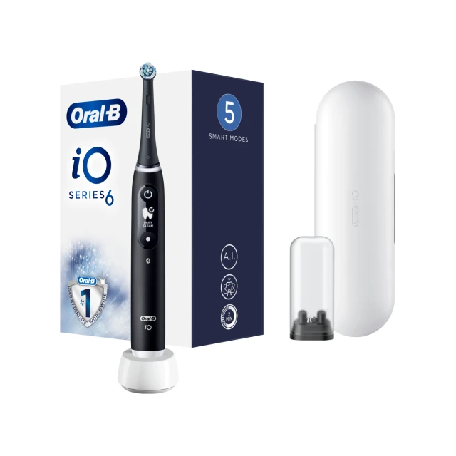 Електрична зубна щітка Oral-B iO6 Black Onyx (4210201409199)