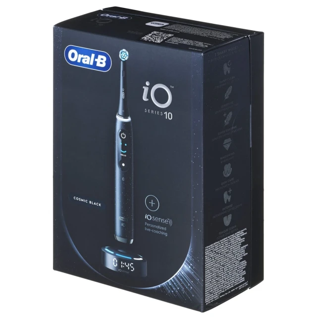 Електрична зубна щітка Braun Oral-B iO10 Cosmic Black (4210201434672)