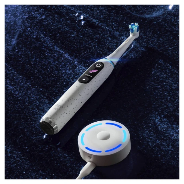 Електрична зубна щітка Oral-B iO Series 10 7 режимів Stardust White (4210201435457)