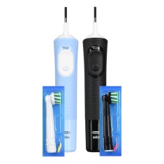 Электрическая зубная щетка Braun Oral-B Vitality Pro D103 Duo 2 шт Black, Blue (4210201446514)