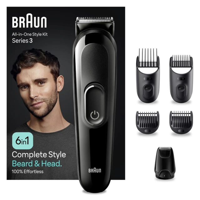Тример Braun 6 в 1 MGK3410 13 рівнів Black (4210201446613)