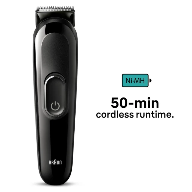Тример Braun 6 в 1 MGK3410 13 рівнів Black (4210201446613)