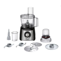 Кухонний комбайн Bosch MCM3401M 800 Вт 2,3 л з блендером та м'ясорубкою Black (4242002853369)