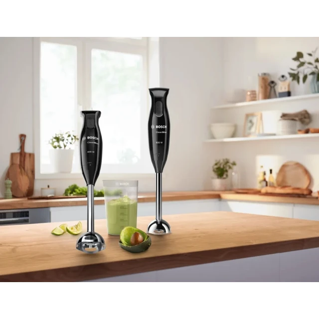 Блендер занурювальний Bosch CleverMixx MSM2610B 600 Вт Black (4242002921945)