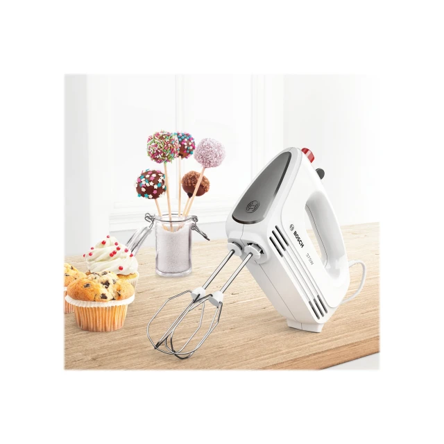 Міксер ручний Bosch CleverMixx MFQ22100 375 Вт White (4242002944388)