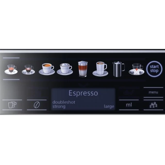 Кавомашина автоматична Siemens EQ6 Plus S500 TE655319RW 19 bar Sapphire Black Metallic (4242003806388)