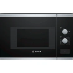 Мікрохвильова піч Bosch BFL520MS0 вбудована 20 л 800 Вт Silver (4242005038701)